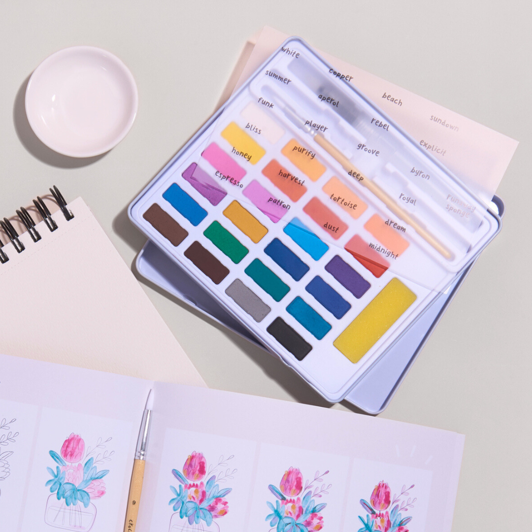 Watercolour Paint Set